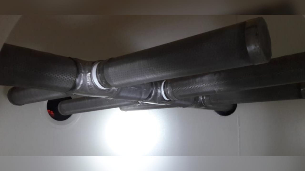 Crepinas tubulares em Aço Inoxidável - Hidro t