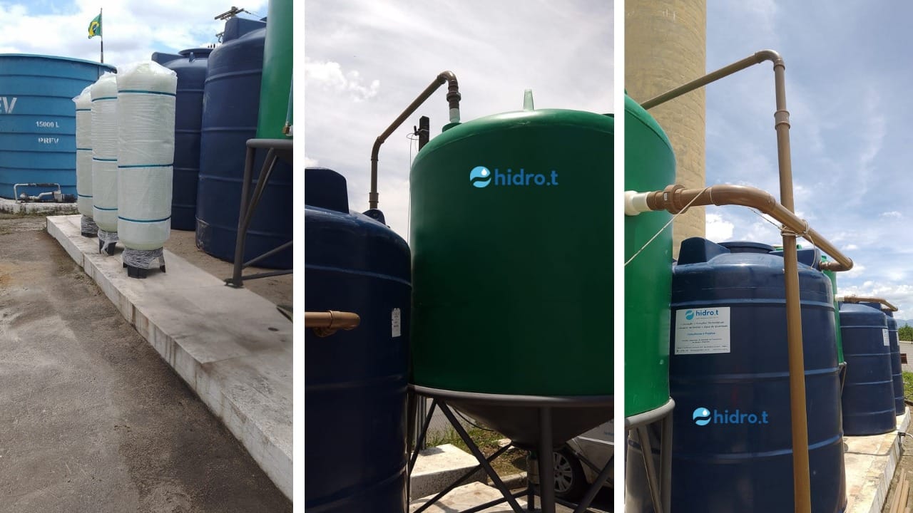 Estação de tratamento de efluentes industriais