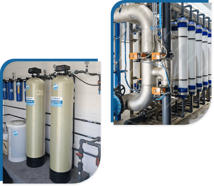 Tratamento de água industrial