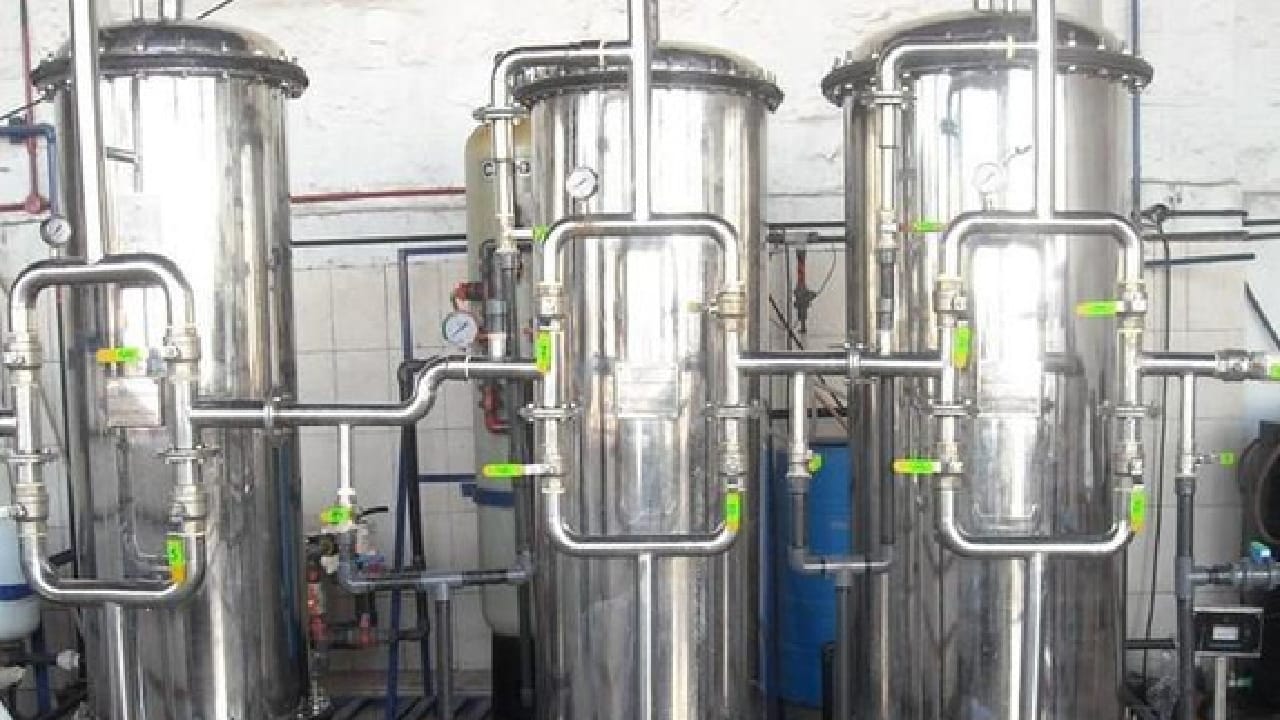 Sistema Desmineralização Sanitário por Troca Iônica